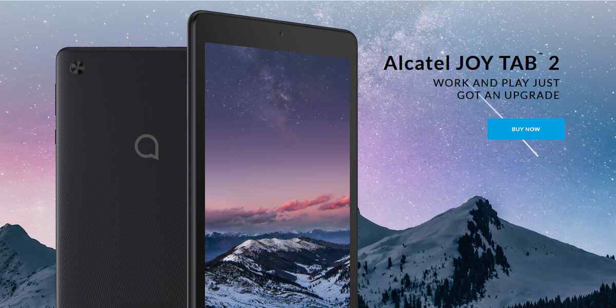 Alcatel JOY TAB 2 Price, Release Date, and Specifications