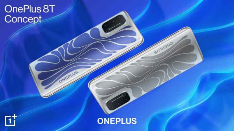 OnePlus announces OnePlus 8T Concept A Color Changing Concept
