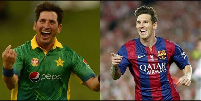 Yasir Shah and Messi