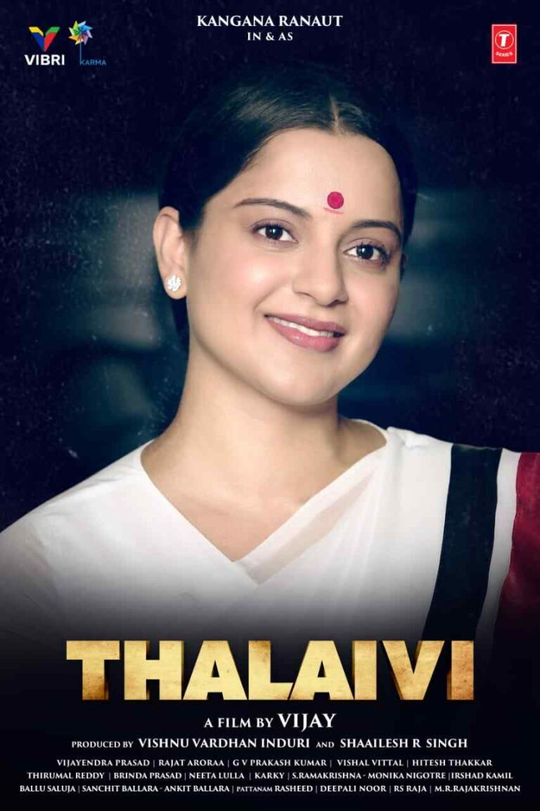 Thalaivi Full Movie Download Hindi - Watch Thalaivi Movie Online