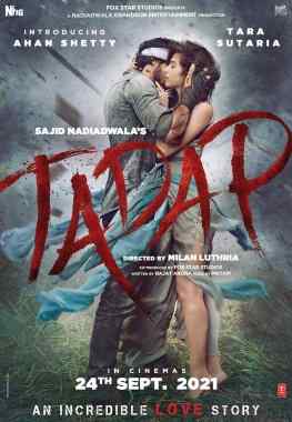 Watch and Download Tadap 2021 Full Movie Online – 480p, 720p,