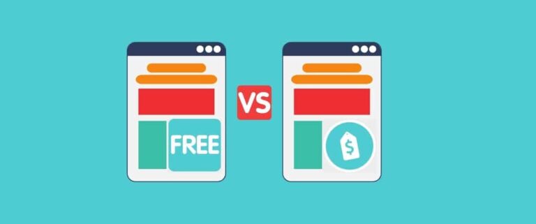 Difference Between Free and Paid Website