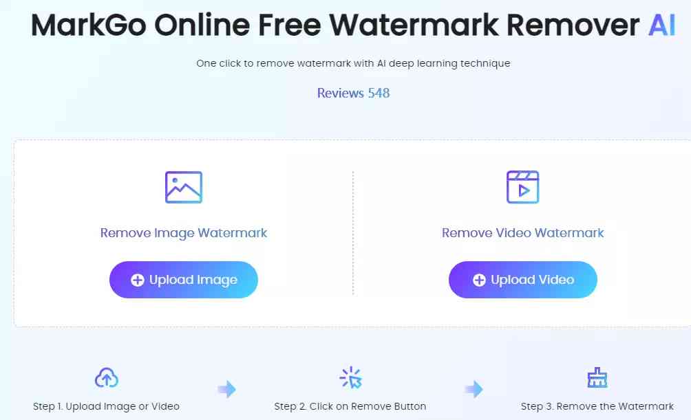 MarkGo Online Free Watermark Remover