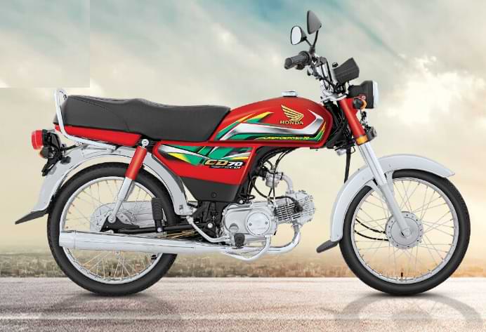 Honda CD 70 2023 Model Launched with New Sticker