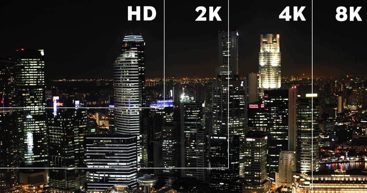 Difference Between HD, Full HD and 4K TV Screen Resolution