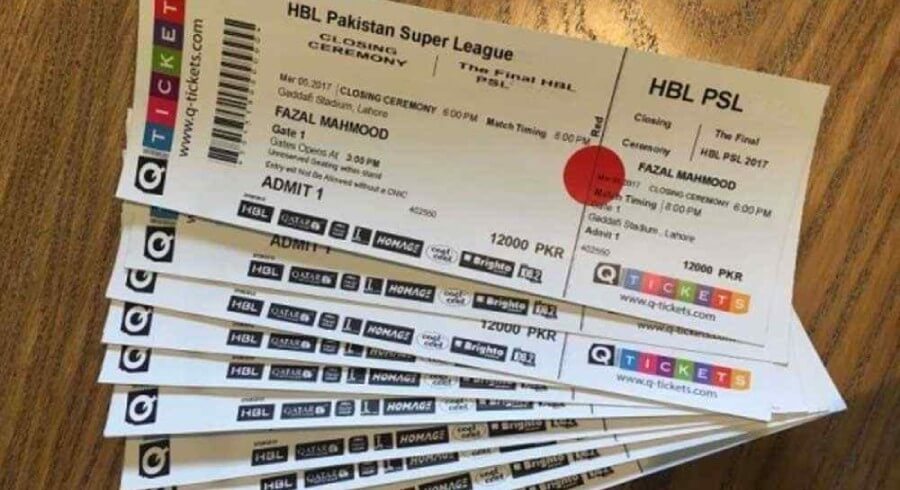 Online Tickets for PSL 9